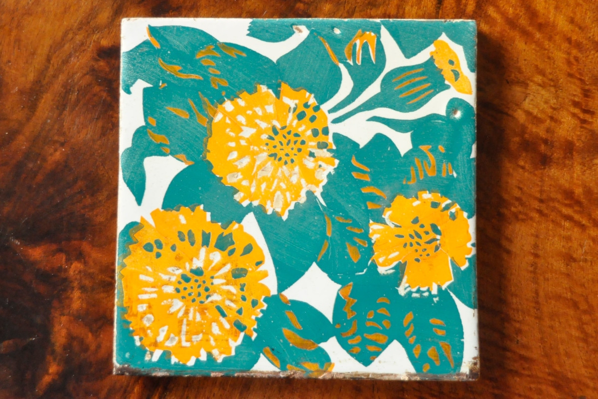 維森斯之家康乃馨瓷磚。（圖片來源：NAKED）