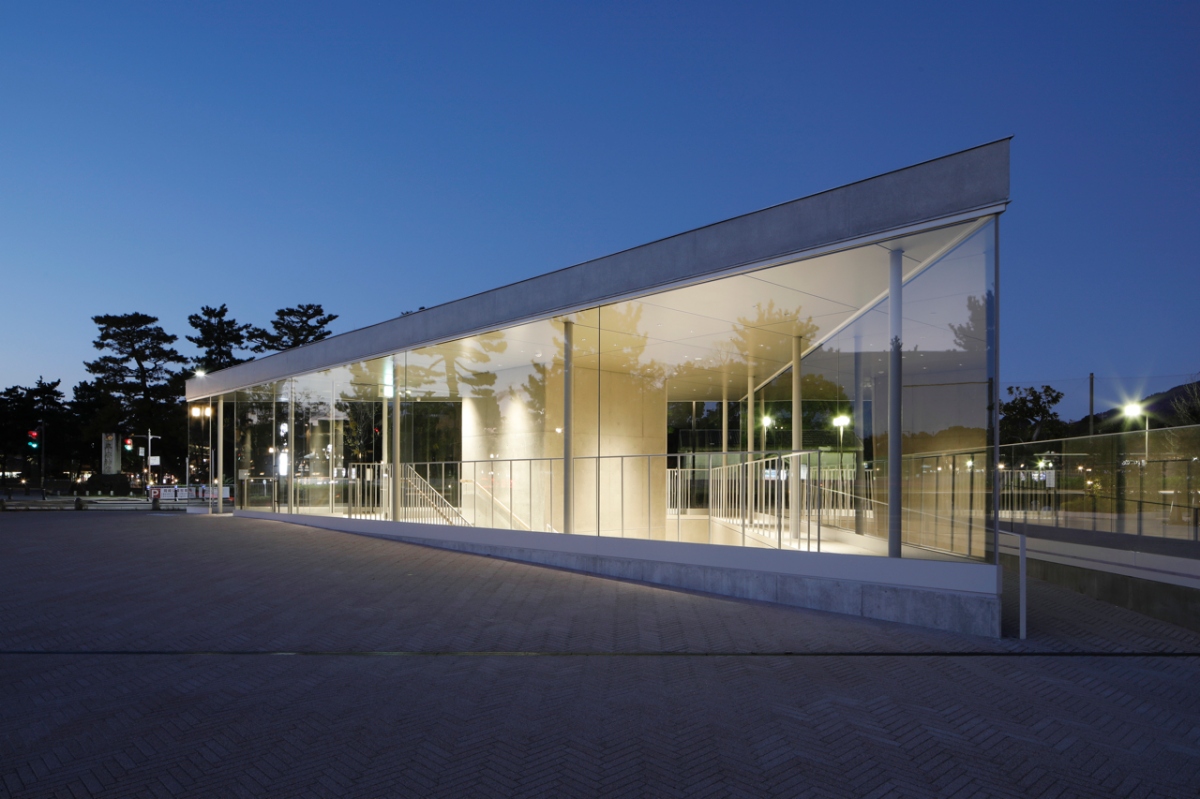 「大三角」展廳外觀一景。（攝影：Koroda Takeru）