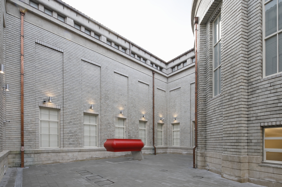 南迴廊天井「空中庭院」。（攝影：Koroda Takeru）