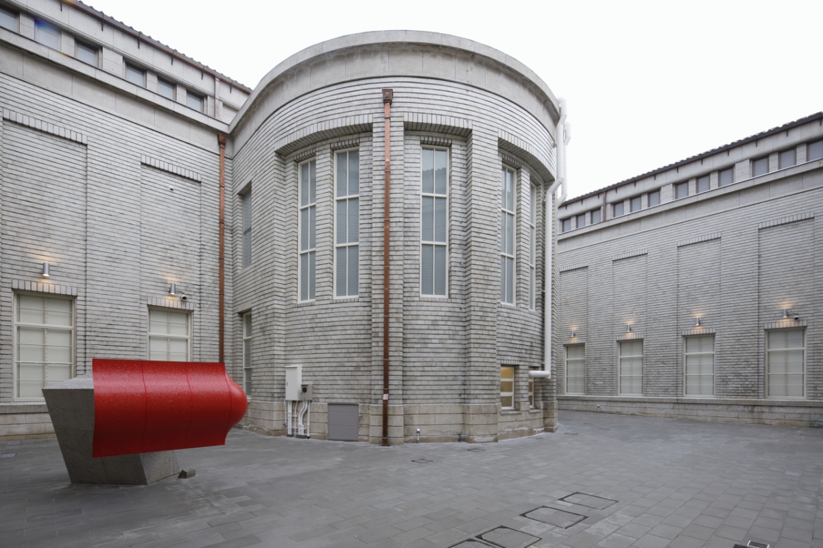 南迴廊天井「空中庭院」。（攝影：Koroda Takeru）