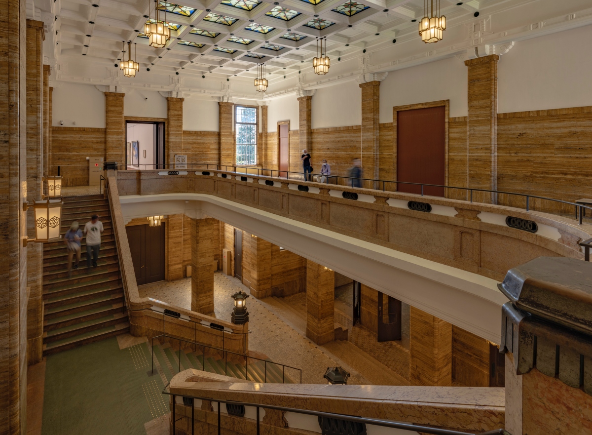 京都市京瓷美術館保留昭和時期的元素。（攝影：Kenryou Gu）