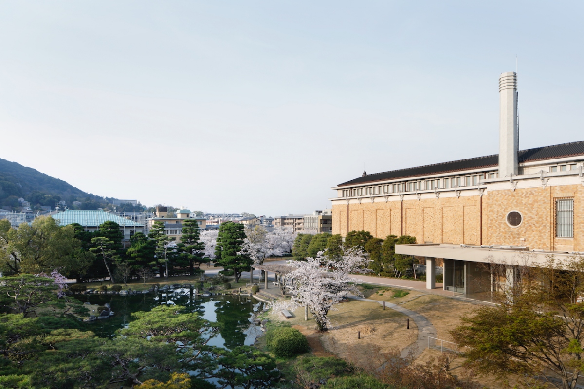 從露台眺望的春天景緻。（攝影：Koroda Takeru）