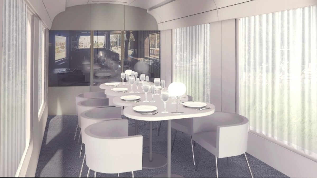 日本西武鐵道「餐廳列車」再升級！妹島和世設計鏡面車廂