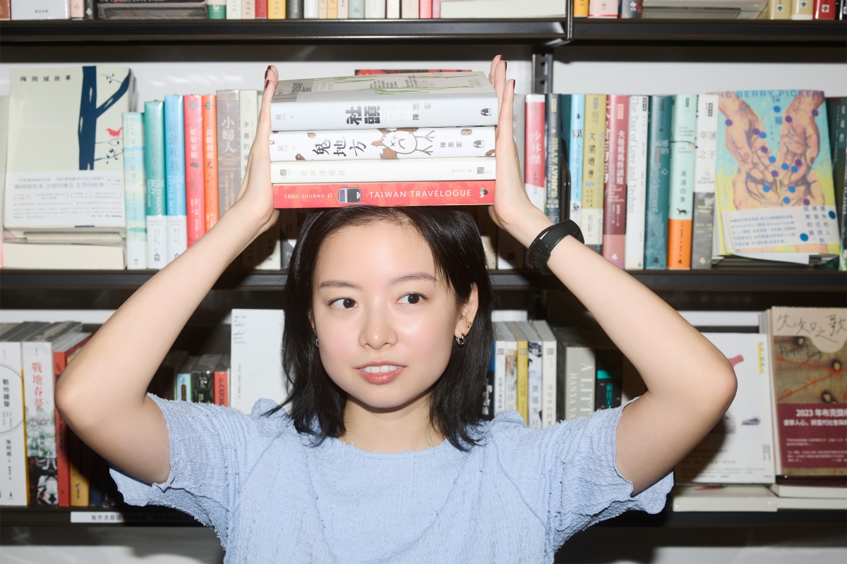 翻譯家、作家金翎。（攝影：羅柏麟）