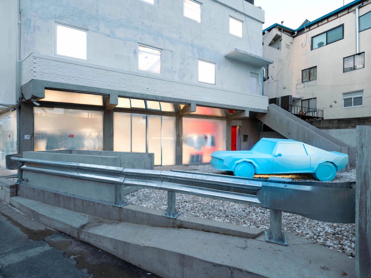 一樓戶外空間（圖片來源：H&M）