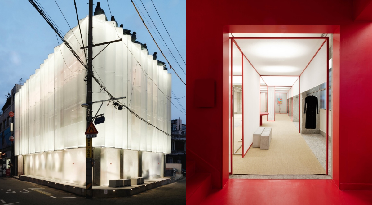 首爾H&M聖水概念店：半透明玻璃建築，SKYnoa打造結合時尚、藝術與文化的「沉浸劇場空間」