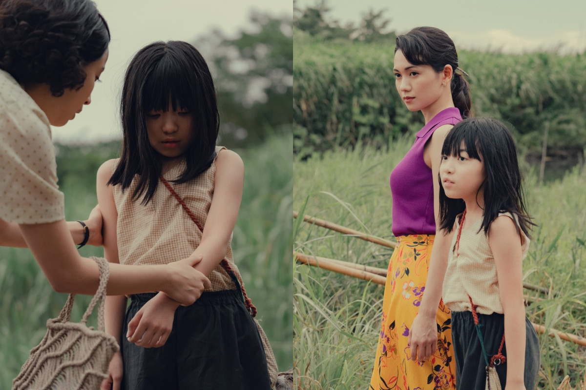 原先導演還斟酌著該和兒童演員釋義到什麼程度、講太多會不會也聽不懂，沒想到萬里子的飾演者鈴木碧櫻劇本上早已滿載密密麻麻的筆記，且是最理解這部片的一個演員。（圖片提供：東昊影業）