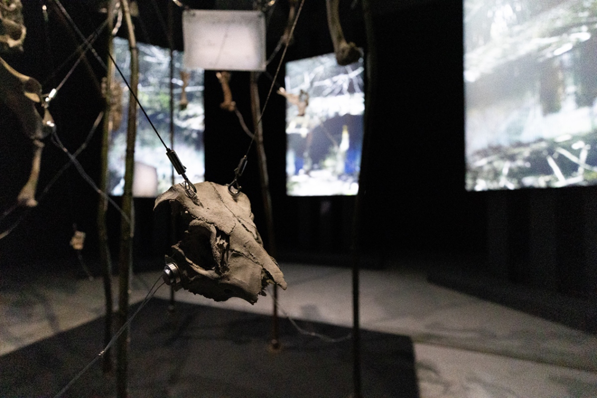 蔡昱廷，〈離水山：再臨〉作品局部（圖片提供：國美館）