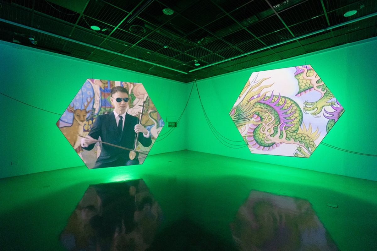 致穎，〈鏈結〉作品局部（圖片提供：國美館）