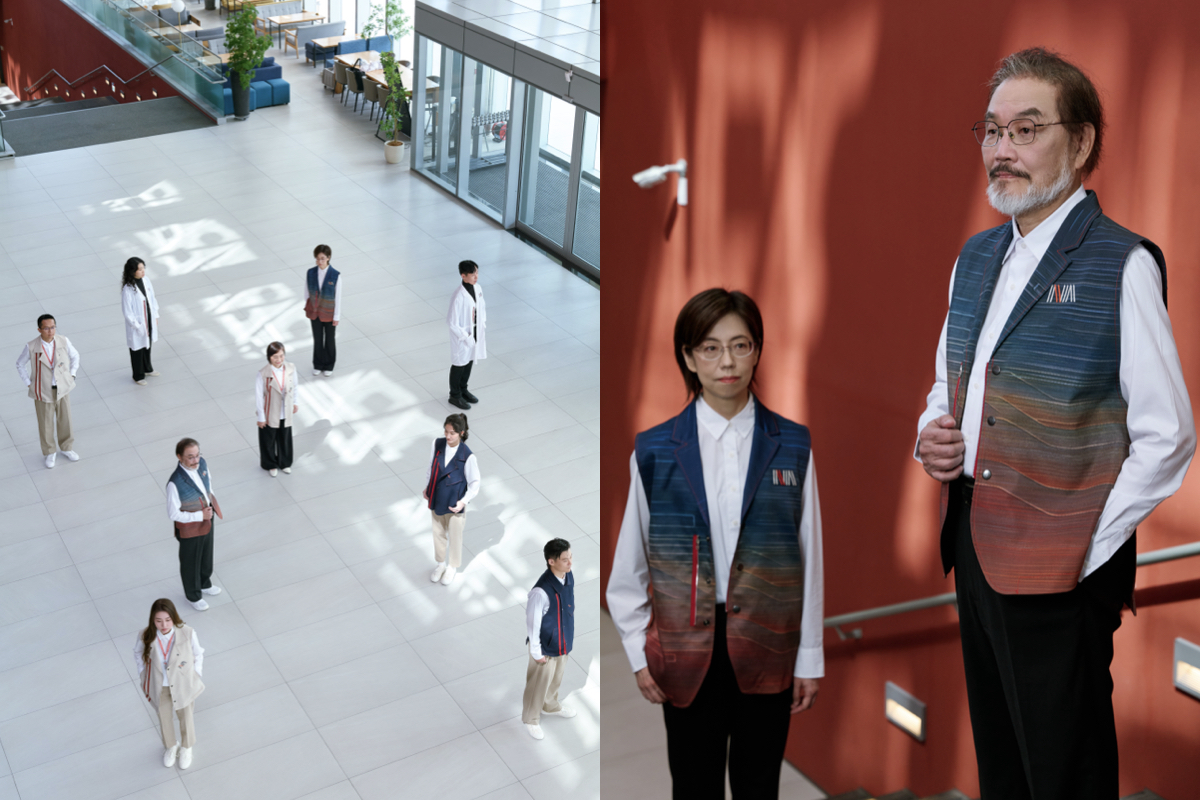 周裕穎設計「國家檔案館」制服！將紅土、卷宗意象融入服裝