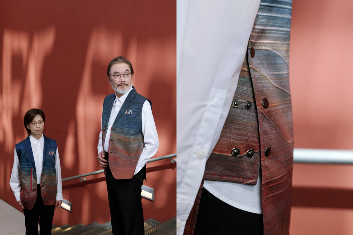 周裕穎設計「國家檔案館」制服！將紅土、卷宗意象融入服裝