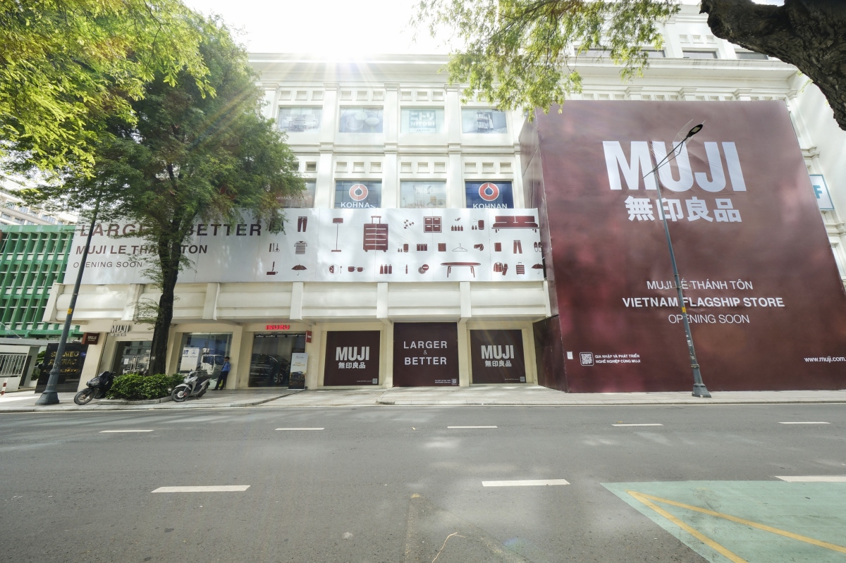 無印良品在2020年11月於胡志明市開設第一間店。今年也完成擴張改裝，於今年11月底重新亮相。（圖片來源：良品計畫株式會社）