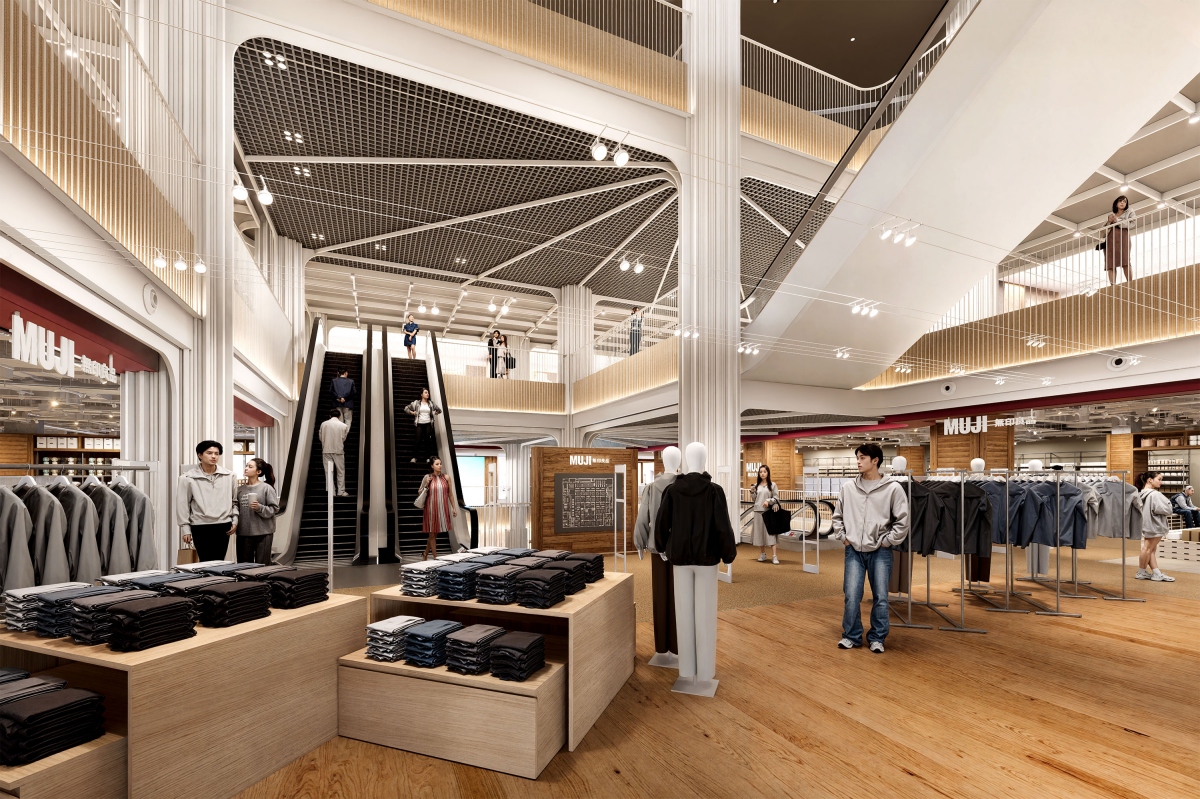 2025年11月28日，泰國最大的旗艦店 MUJI Central World 正式開幕。（圖片來源：良品計畫株式會社）