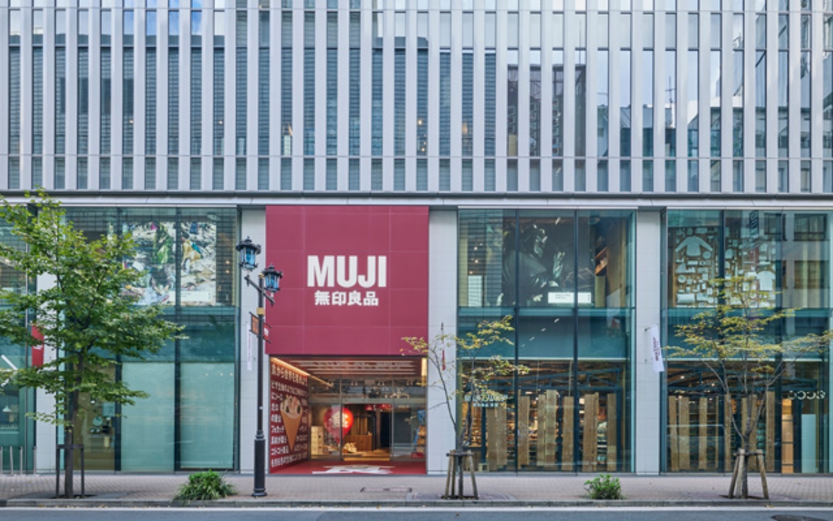 截至2025年8月底為止，無印良品店鋪數量達1,474間，其中日本國內717間、海外757間，未來也將持續擴大全球布局。本圖為無印良品銀座店。（圖片來源：MUJI無印良品）
