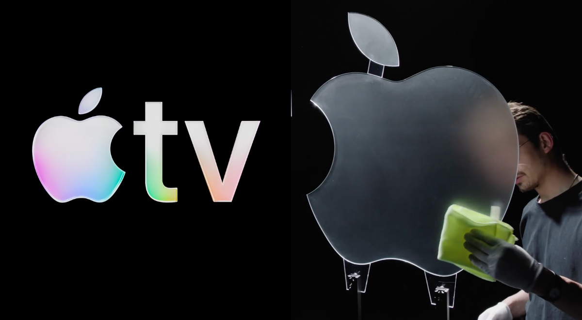 Apple TV全新片頭動畫靠「實景拍攝」煉成!磨砂玻璃、多彩燈光交織成幻彩蘋果