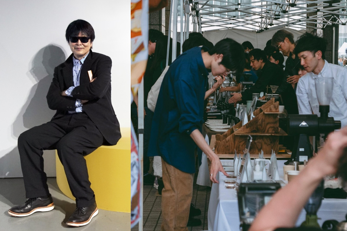東京咖啡節最早於2015年由日本設計界大師黑崎輝男（左）發起，如今已是日本規模最大亦最具國際影響力的精品咖啡活動之一。（圖片提供：臺北咖）