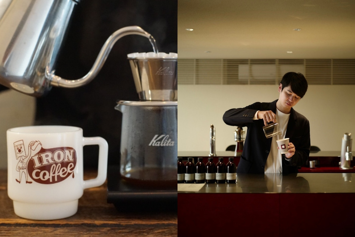 IRON COFFEE（左）、Lonich,（右）。（圖片提供：臺北咖）