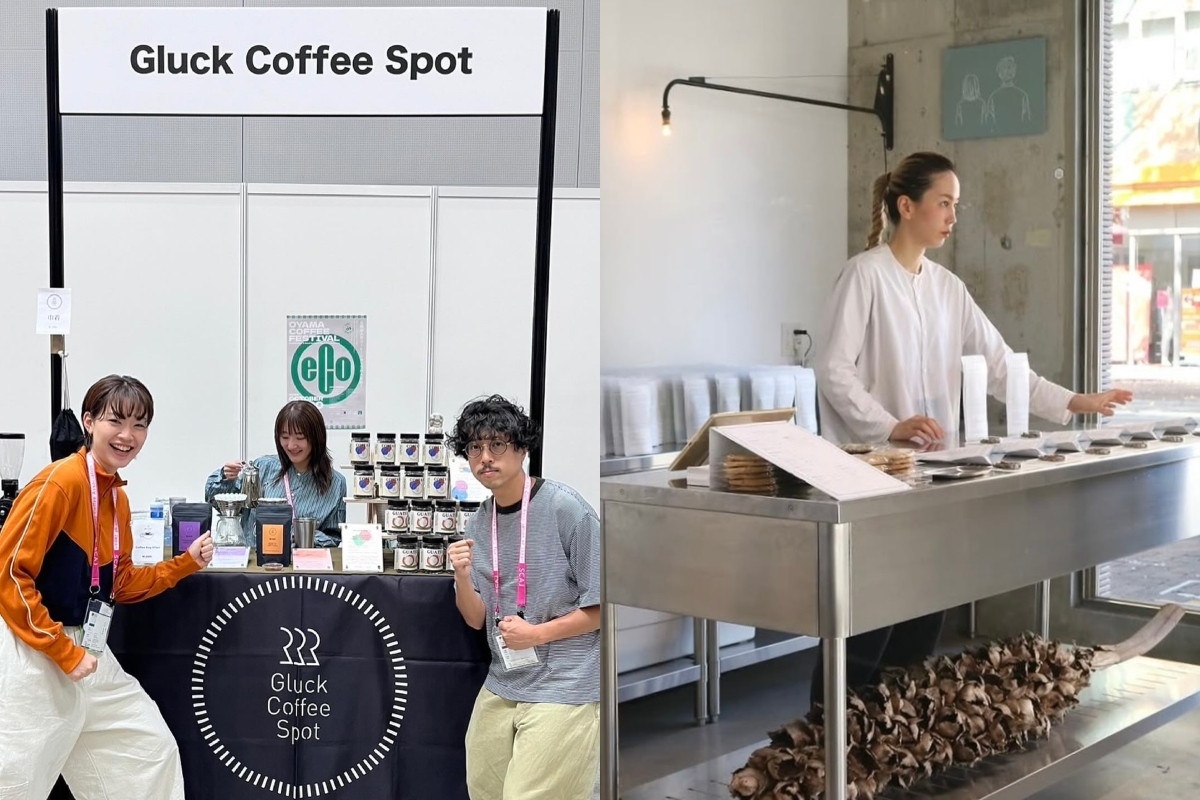 Gluck Coffee Spot出展攤位（左）、ETHICUS coffee roasters（右）。（圖片提供：臺北咖）