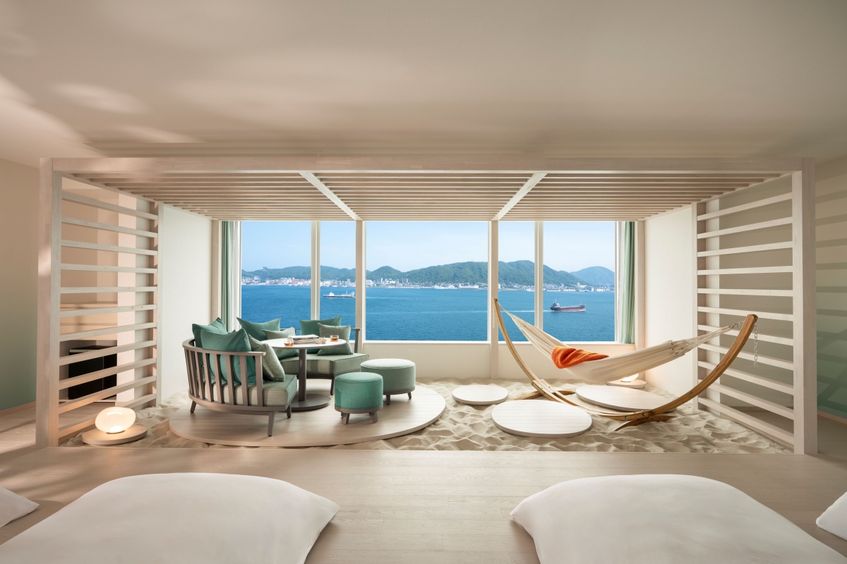 海峽Cabana套房（圖片提供：星野集團）