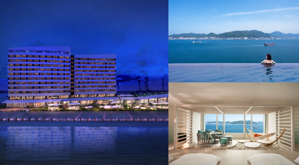 星野集團親子度假飯店「RISONARE 下關」開幕：將關門海峽自然風光盡收眼底，品味當地特色河豚料理