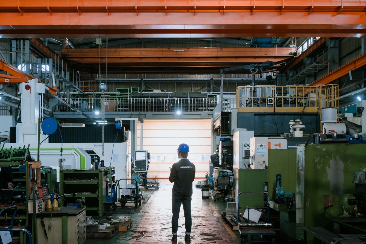 2025台灣設計展後「打開工廠」行動在地方上自成善的循環；圖為信鋐工業，領觀者一窺工廠與機構整合的策略價值。（圖片提供：信鋐工業）