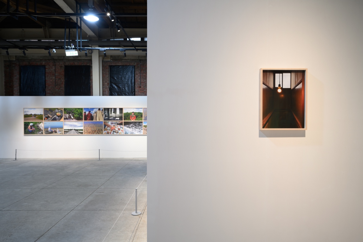 奈良美智攝影展一隅（圖片提供：大鴻藝術BIG ART）