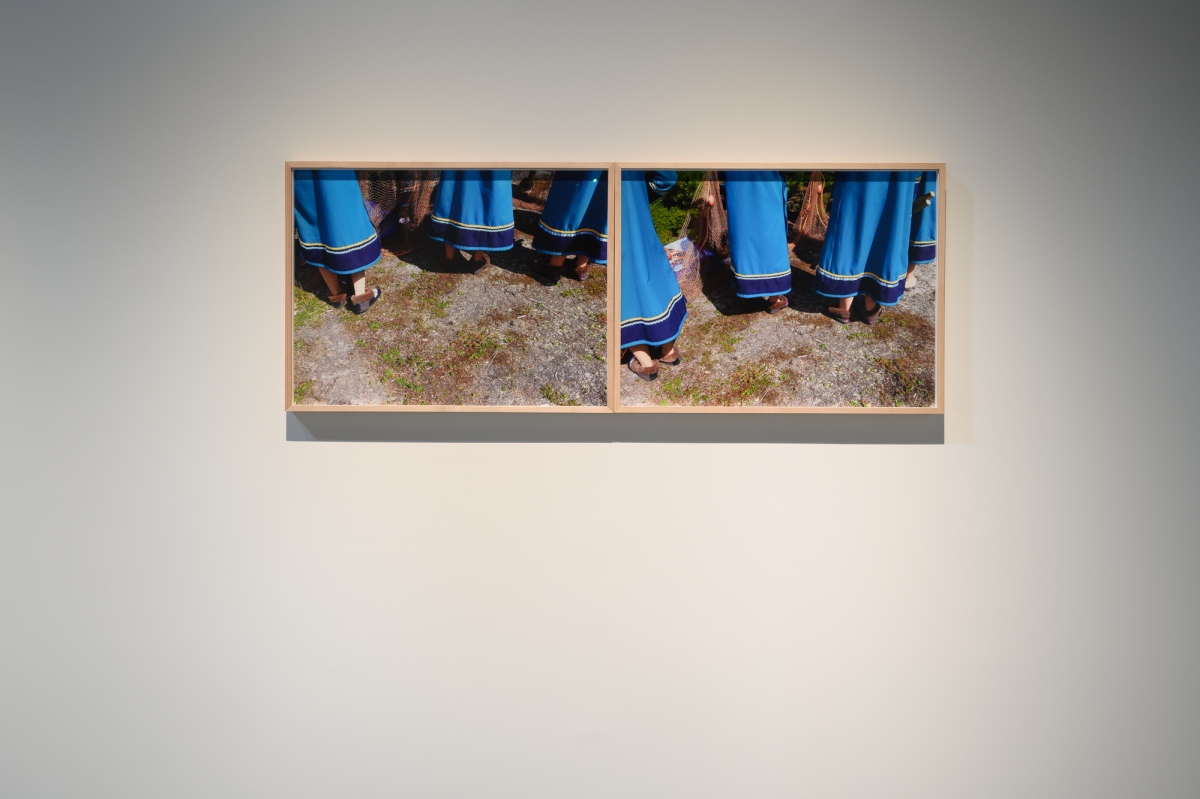 奈良美智攝影展一隅（圖片提供：大鴻藝術BIG ART）