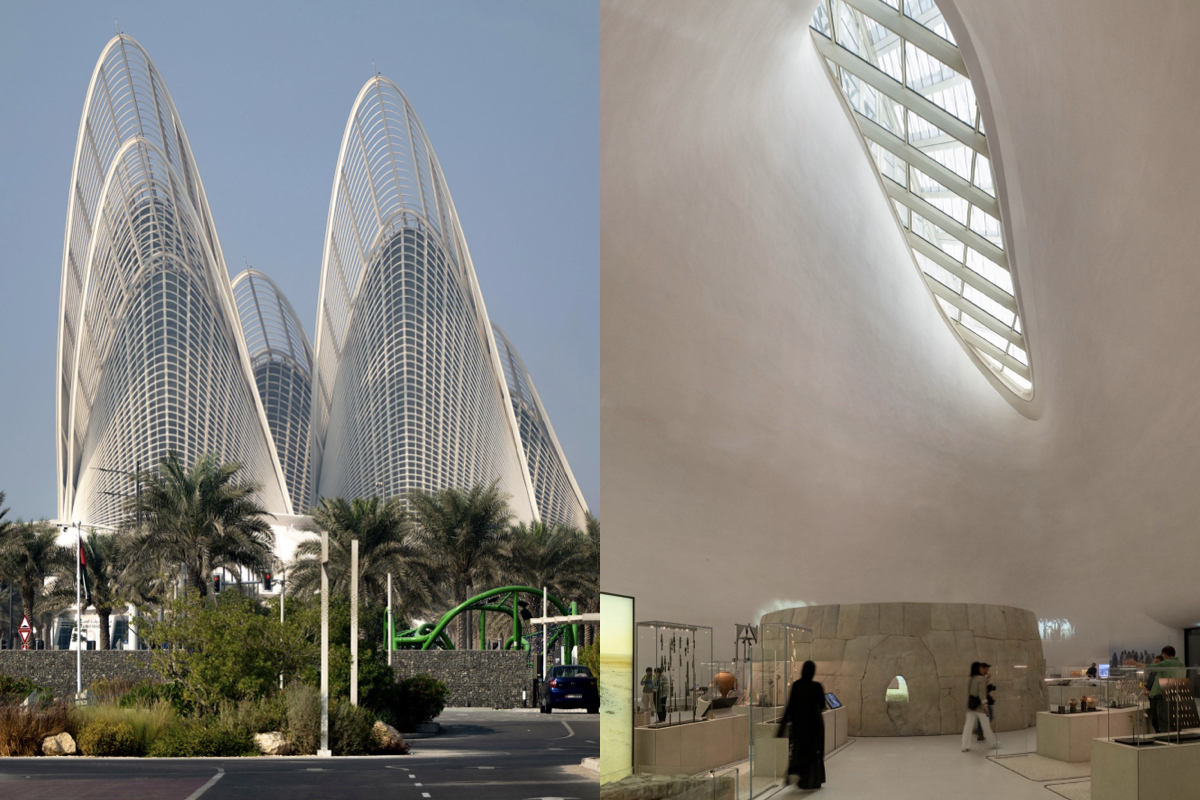 阿布達比「扎耶德國家博物館」建築設計！Foster + Partners以鋼構巨塔構築鷹翼形象