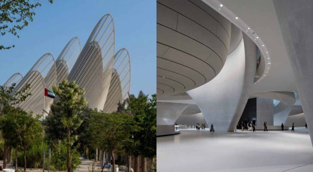 阿布達比「扎耶德國家博物館」建築設計！Foster + Partners以鋼構巨塔構築鷹翼形象