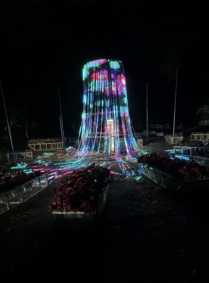 台南「2025龍崎光節空山祭」12/25聖誕節亮燈！聲光與地景交織的山林夜遊