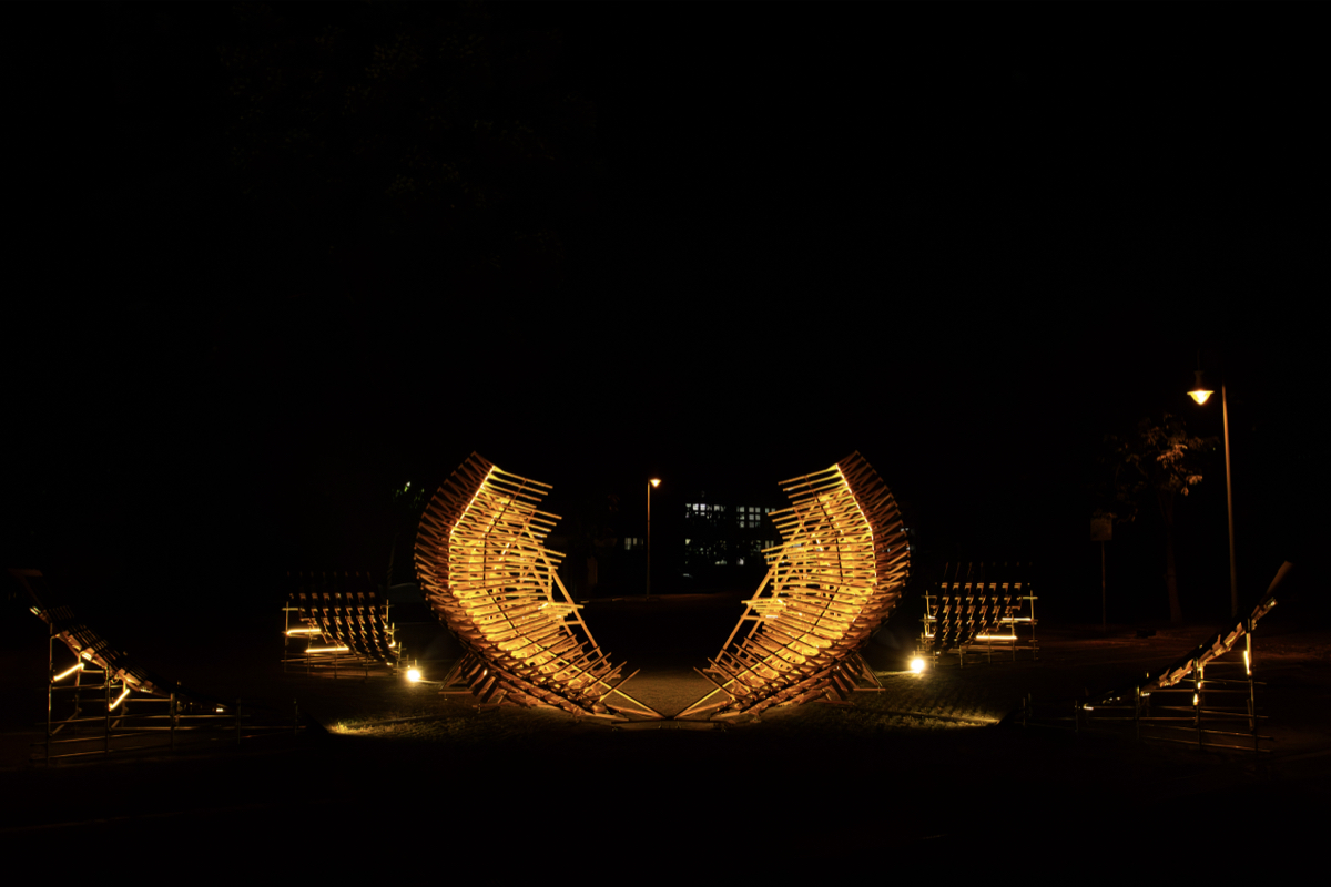 台南「2025龍崎光節空山祭」12/25聖誕節亮燈！聲光與地景交織的山林夜遊