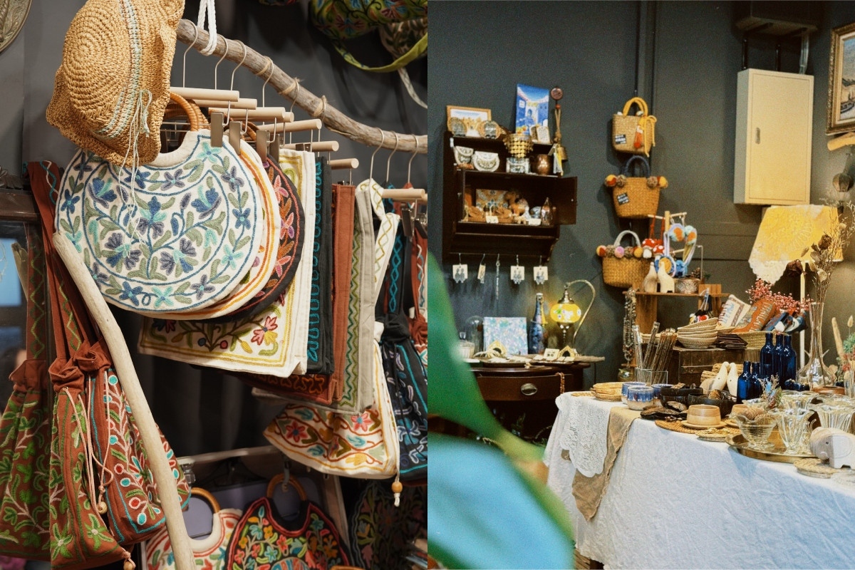 各富趣味的器物、玩具、紙品集成一幅多文化的視覺拼貼。（圖片提供：富興工廠1962）