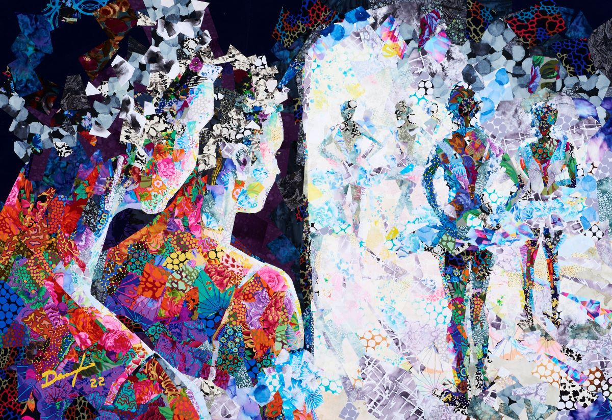 Backstage／100x150cm／2022／晴山藝術中心提供