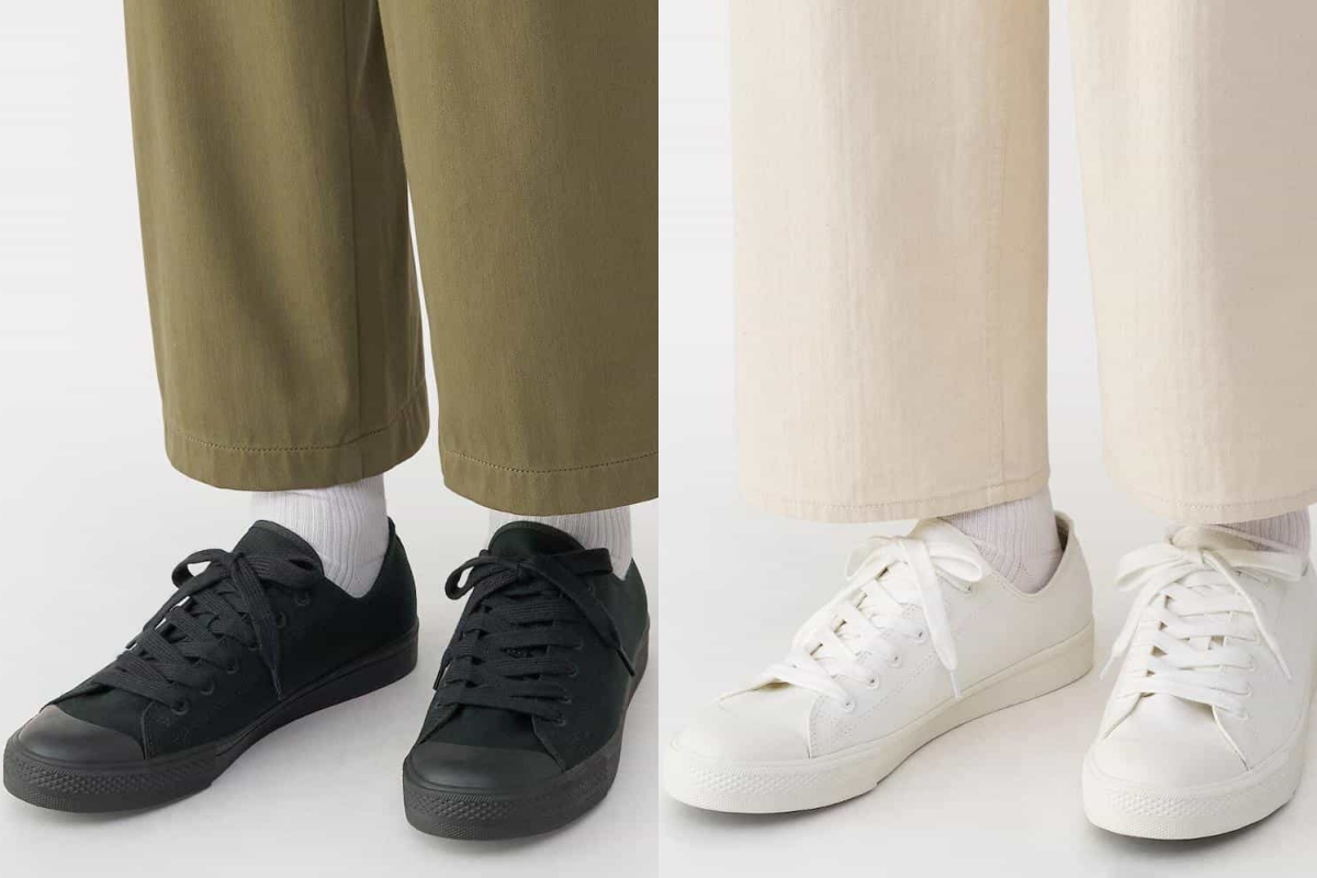 撥水加工舒適休閒鞋，890元（圖片提供：MUJI無印良品）