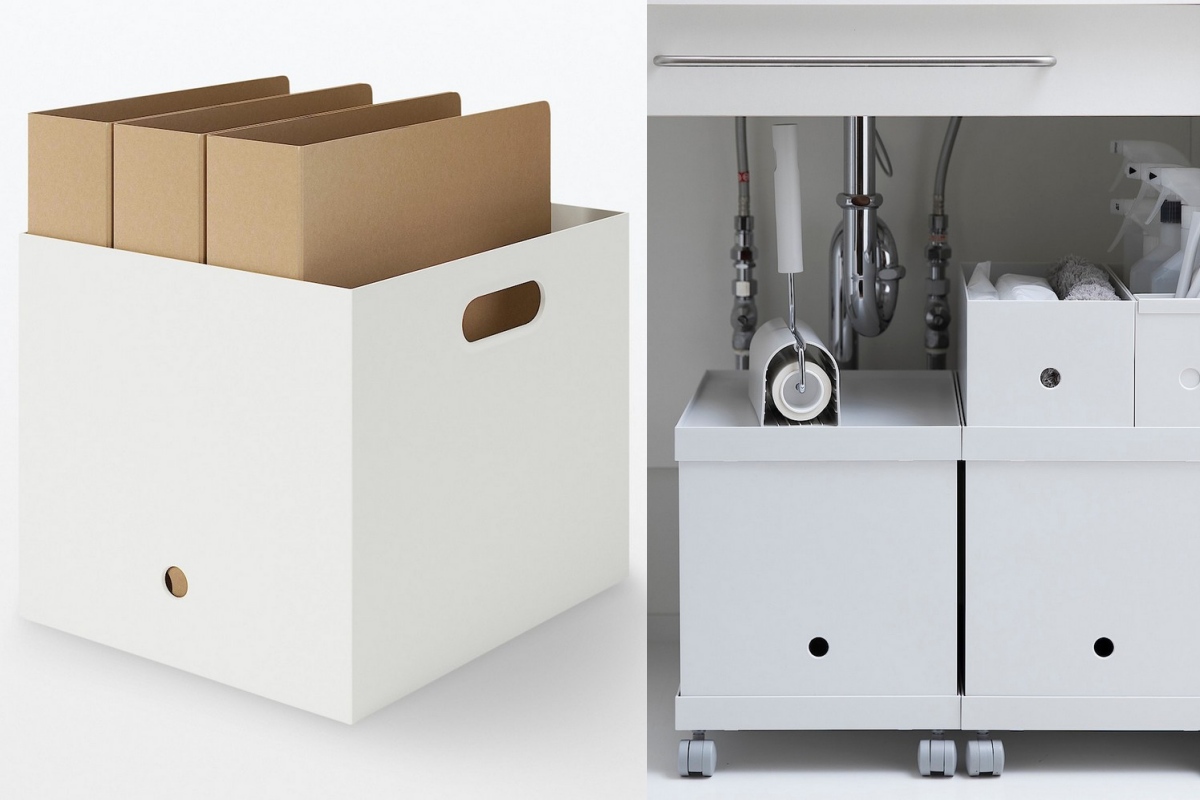 聚丙烯檔案盒(標準型，25公分)，469元（圖片提供：MUJI無印良品）