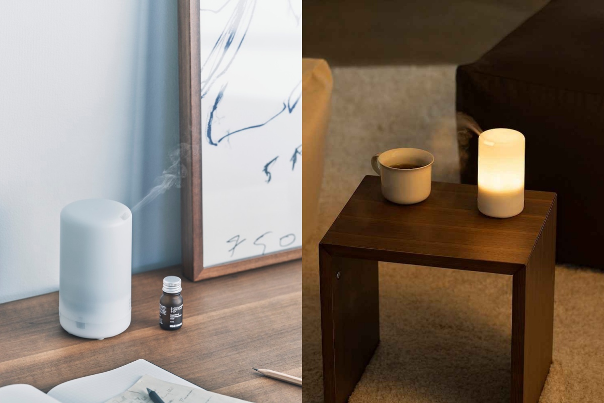 超音波芬香噴霧器，1,790元（圖片提供：MUJI無印良品）