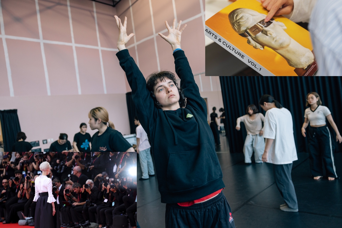 回顧2025年，從6月發行的《ARTS & CULTURE Magazine Vol. 1》、8月底9月初針對威尼斯影展的相關投入，一路到11月舉辦的Camping Asia，香奈兒以諸多舉措跨域支持8大藝術發展。（圖片提供：中／臺北表演藝術中心、左下＆右上／香奈兒）