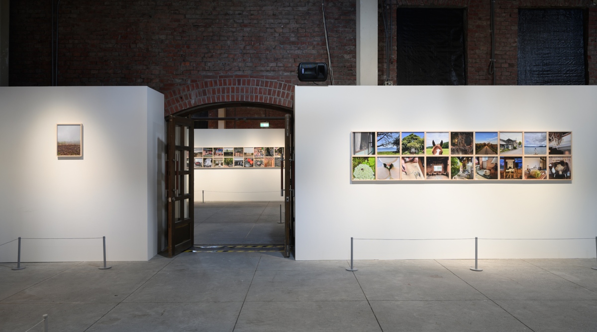 奈良美智攝影展一隅（圖片提供：大鴻藝術BIG ART）