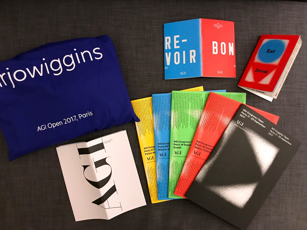 2017巴黎，活動資料與文宣。（圖片提供：聶永真）