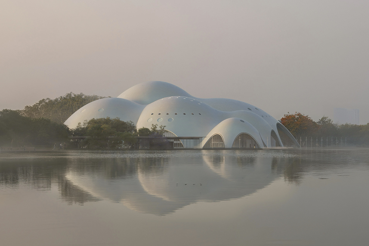 越南河內「西湖歌劇院」建築2027年完工！Renzo Piano以珍珠為靈感打造音樂之島