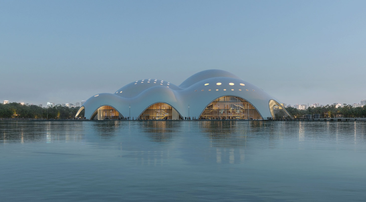 越南河內「西湖歌劇院」建築2027年完工！Renzo Piano以珍珠為靈感打造音樂之島