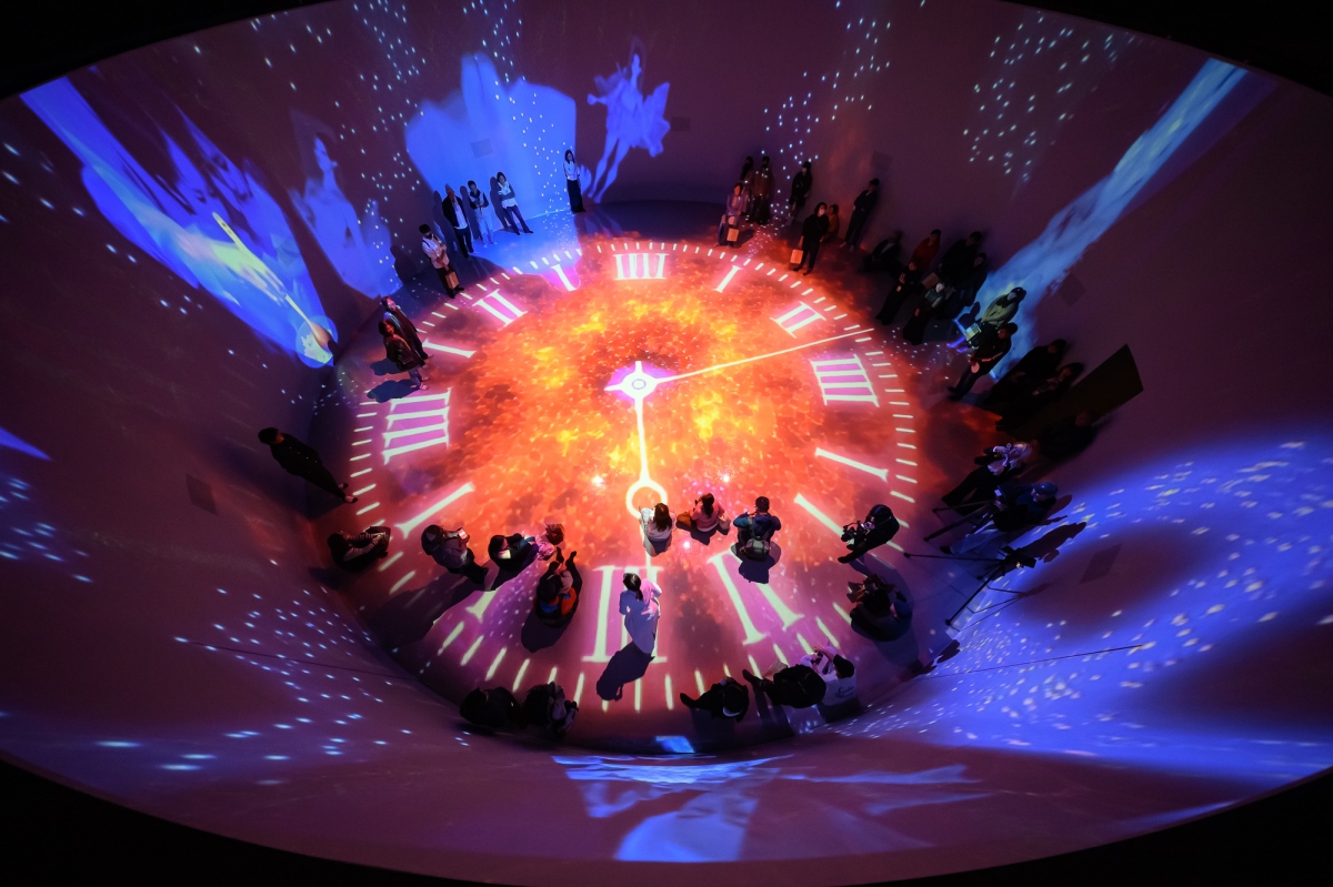 U-108 SPACE「結界—灶跤」特別演出現場（圖片提供：國美館，攝影：ANPIS FOTO王世邦）