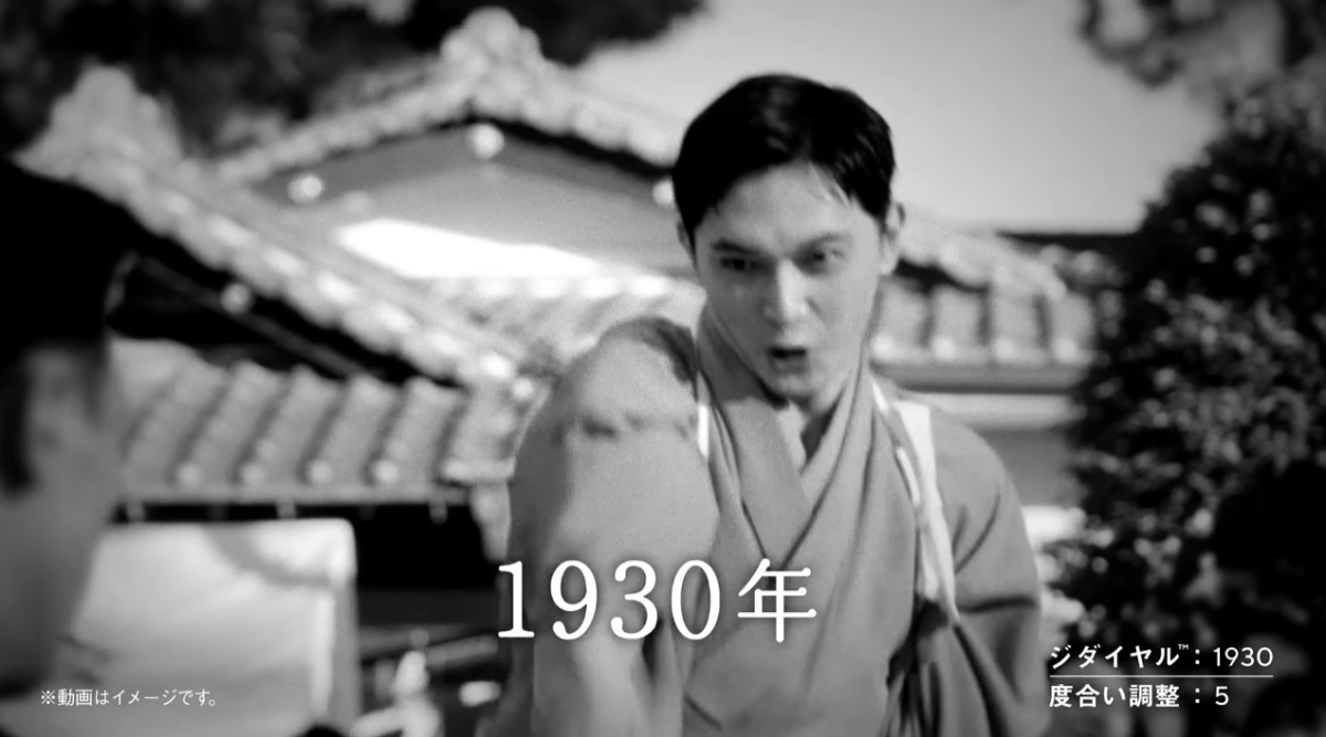 年代效果轉盤（ Eras Dial ）提供1930年至2020年，共10種年代風格的濾鏡效果。（圖片來源：富士軟片Fujifilm）