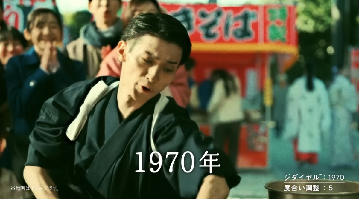 年代效果轉盤（ Eras Dial ）提供1930年至2020年，共10種年代風格的濾鏡效果。（圖片來源：富士軟片Fujifilm）