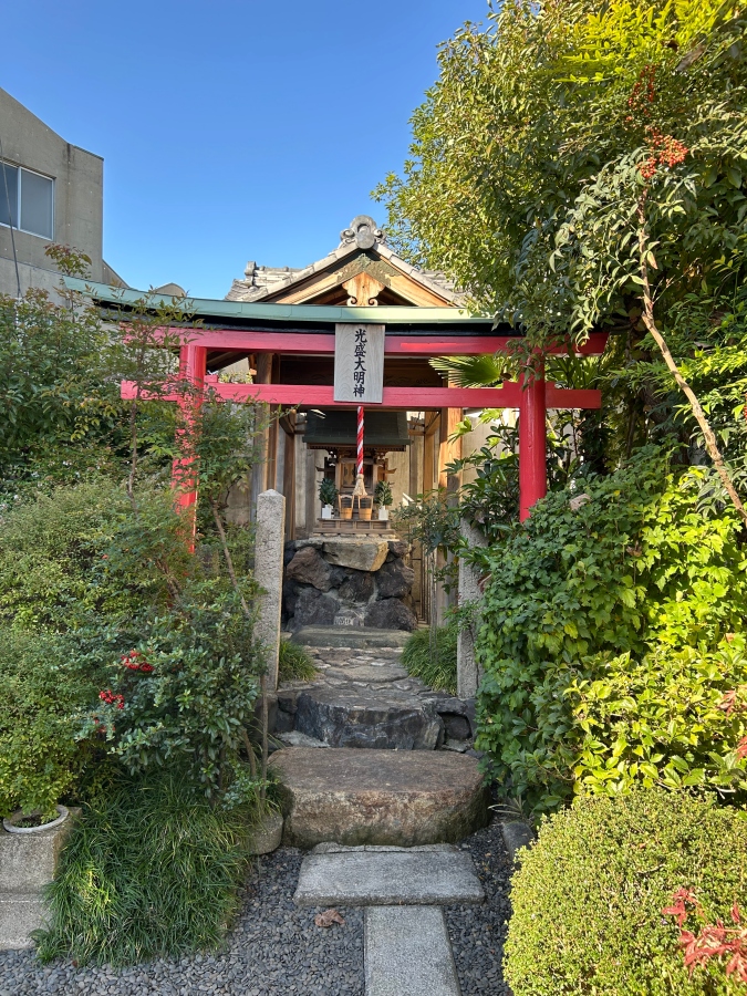 光盛大明神。（攝影：張以潔）