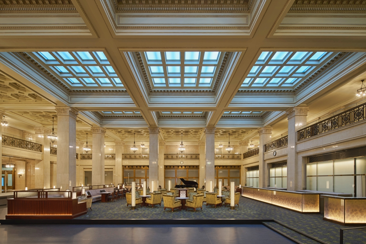 明治生命館的館內。（圖片提供：Koji Fujii/TOREAL）