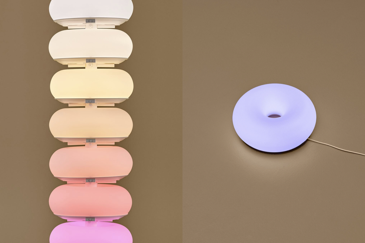 IKEA「甜甜圈燈VARMBLIXT」新版4月開賣！變色設計X霧面燈罩呈現光之調色盤