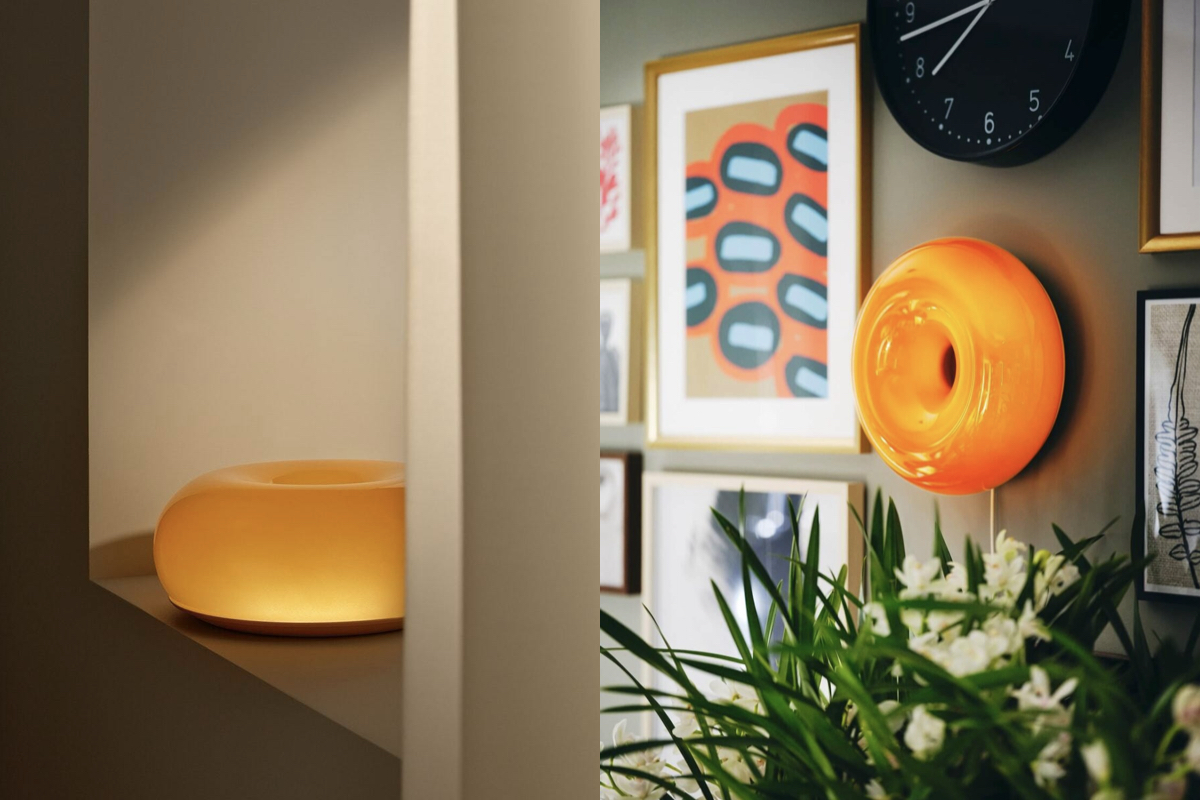 IKEA「甜甜圈燈VARMBLIXT」新版4月開賣！變色設計X霧面燈罩呈現光之調色盤