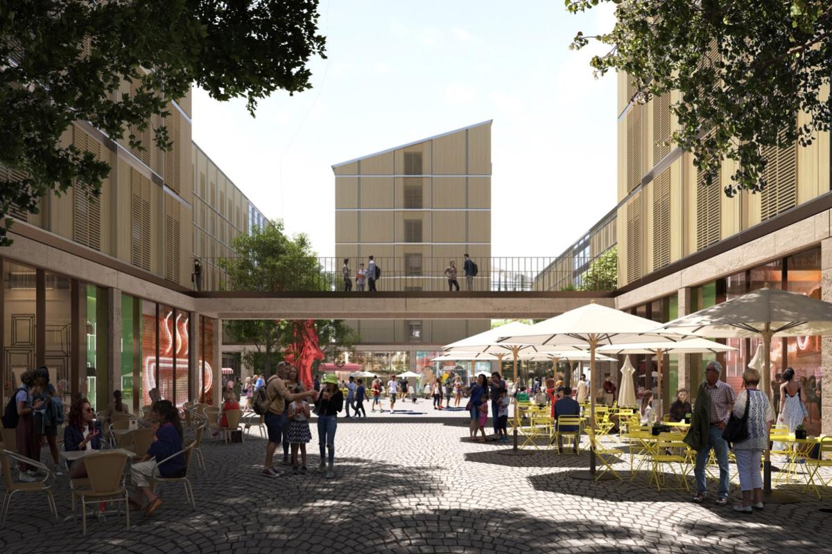 米蘭冬奧選手村示意圖（圖片來源：SOM）