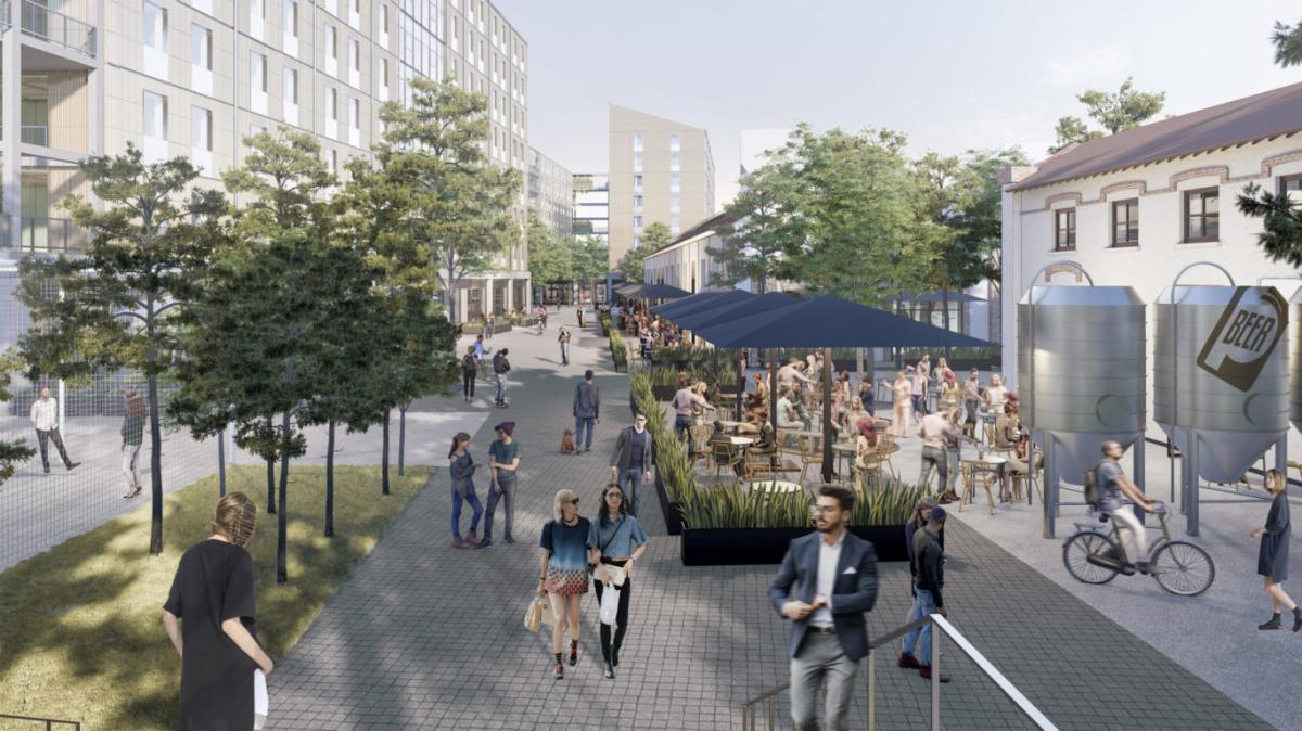 米蘭冬奧選手村示意圖（圖片來源：SOM）